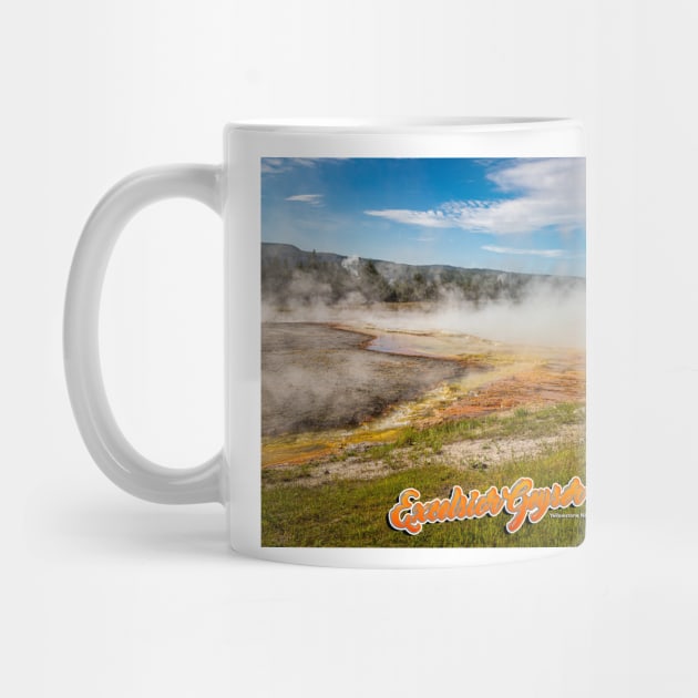 Excelsior Geyser Crater Yellowstone by Gestalt Imagery